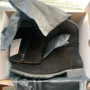 Women's Rieker ankle boots.